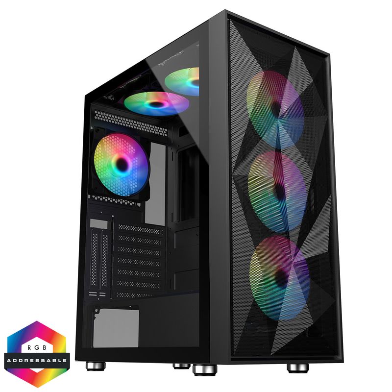 TurboTech X3 Ryzen 5 8500G 3.5ghz 6 Core CPU Gaming PC RX 7600 8GB DDR6