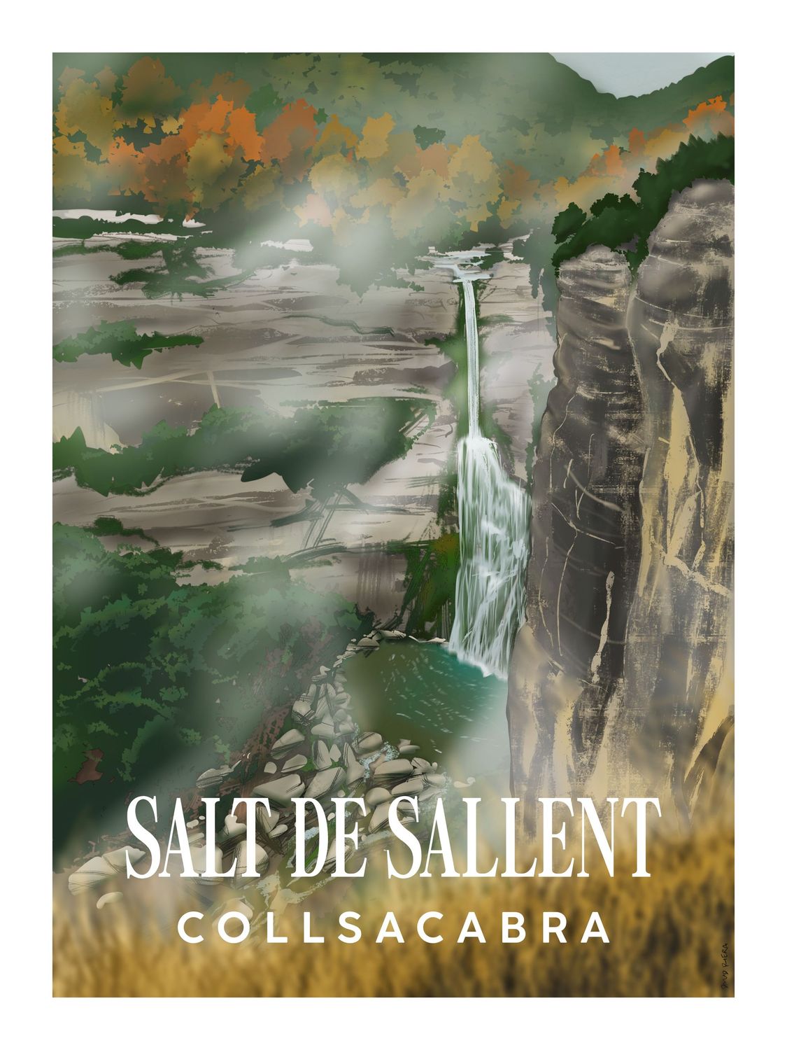 Salt de Sallent ( tardor)