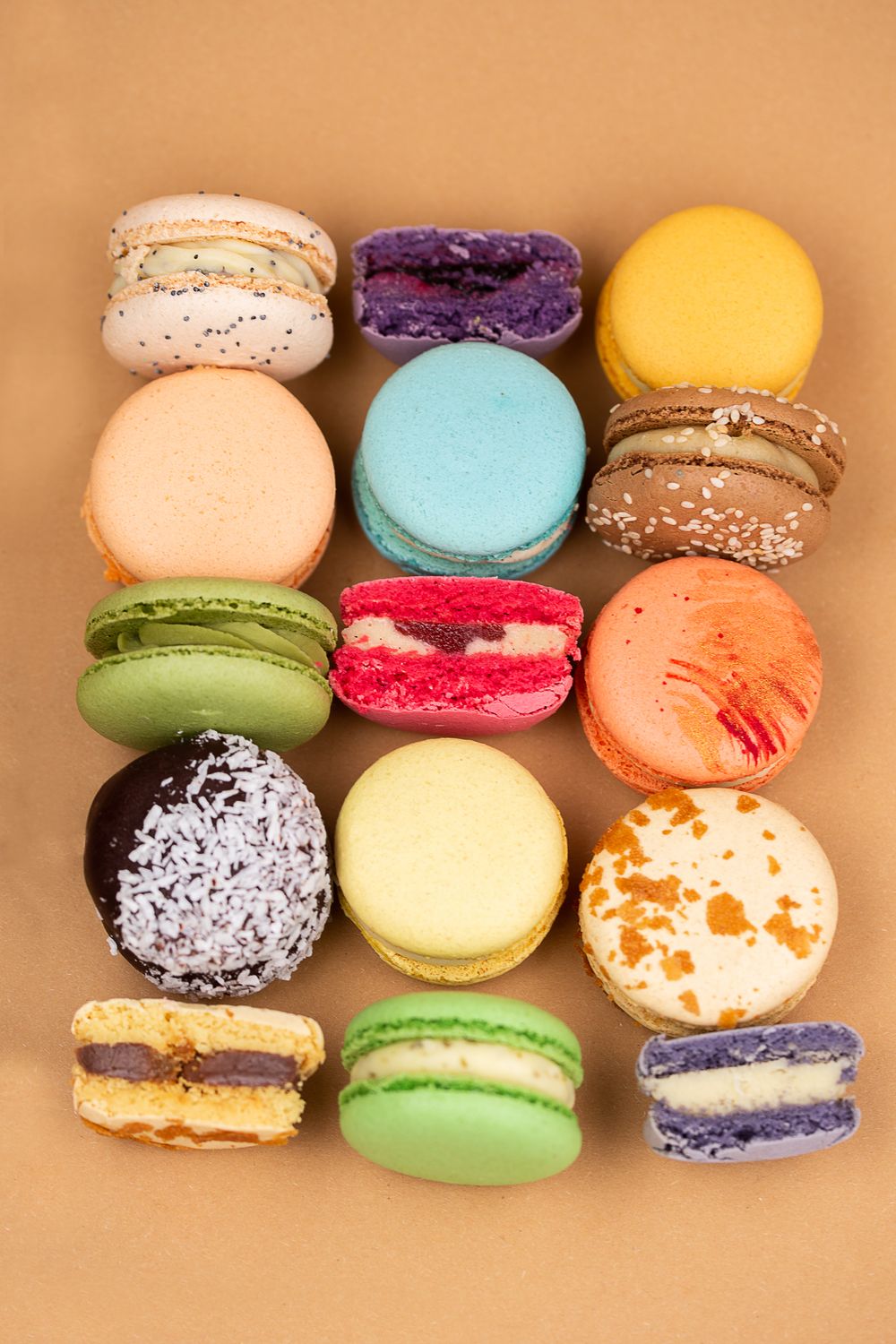 Handgemachte Macarons