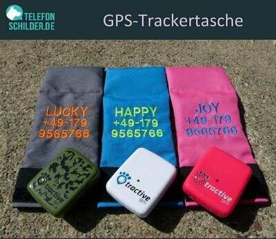 GPS-Trackertasche (für kompakte Tracker)