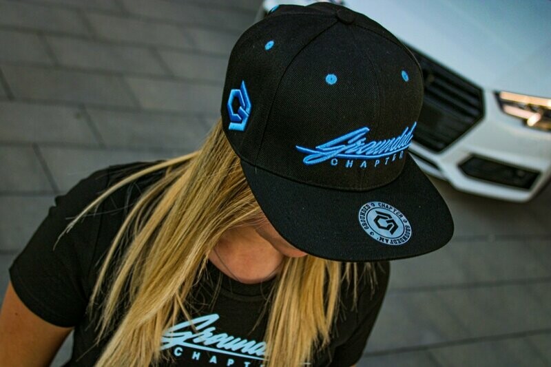 DARKBLUE - Premium 6 Panel Snapback
