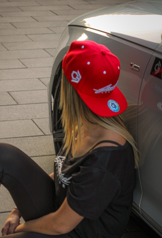 BRIGHTRED - Premium 6 Panel Snapback