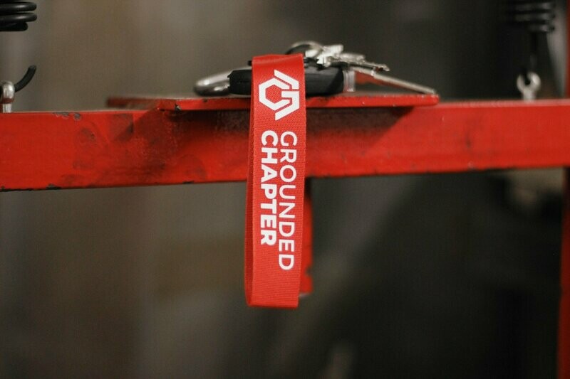 RACETAG - Keychain StayLoyal RED