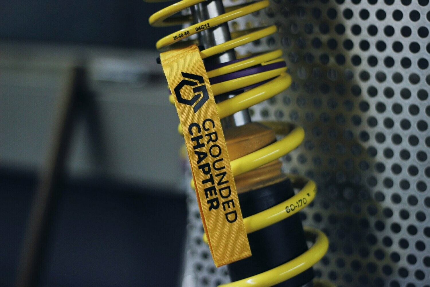 RACETAG - Keychain StayLoyal YELLOW