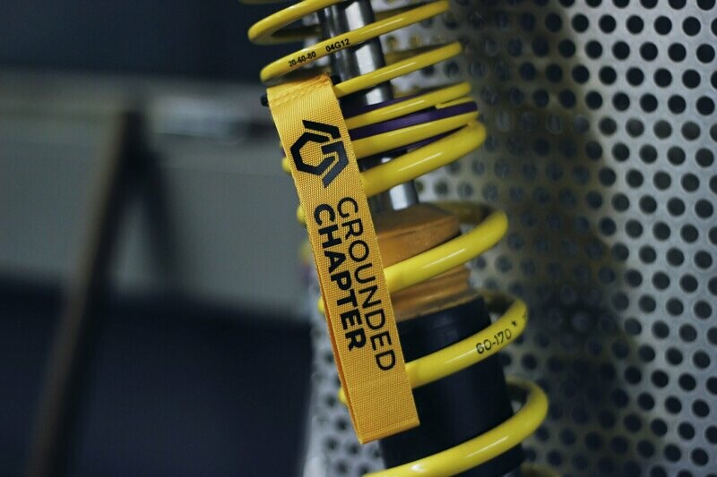 RACETAG - Keychain StayLoyal YELLOW