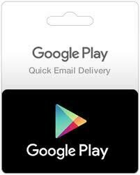 Google play gift card