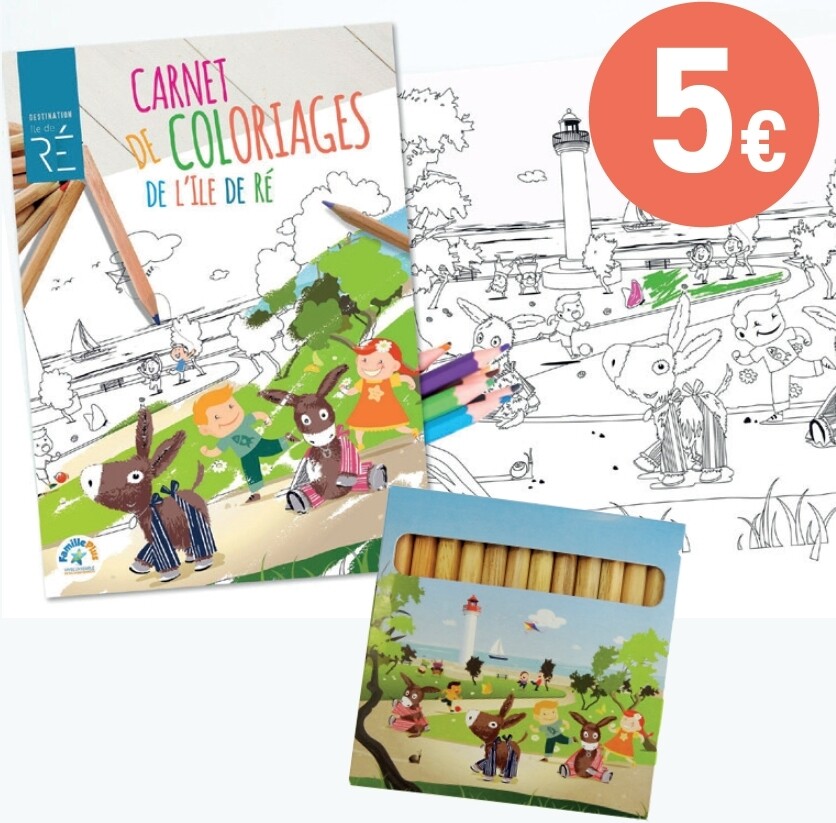 Kit coloriage - Offre web 
au lieu de 6€40