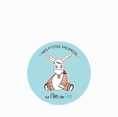 Sticker Âne de l'Ile de Ré