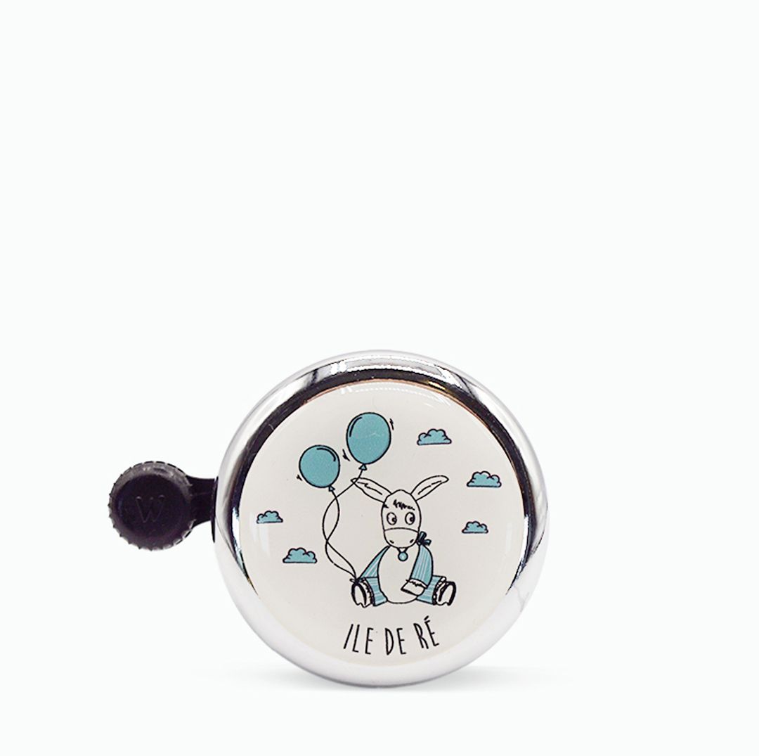 Sonnette âne - Bleu