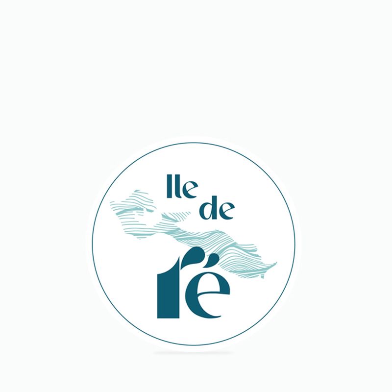 STICKERS CARTE ILE DE RE