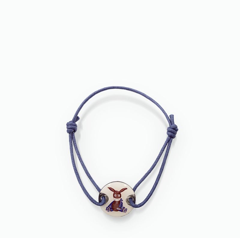 BRACELET ANE EN CULOTTE- BLEU
