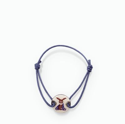 BRACELET ANE EN CULOTTE- BLEU