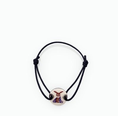 BRACELET ANE EN CULOTTE-NOIR