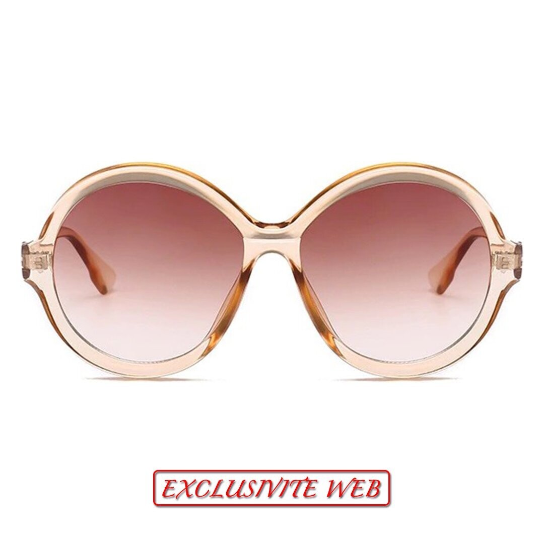 ANGIE Champagne Transparent /  Havana Smoke