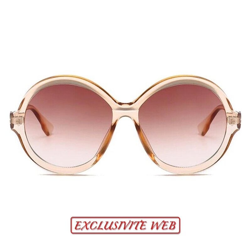 ANGIE Champagne Transparent / Havana Smoke ANGIE Champagne Transparent / Havana Smoke