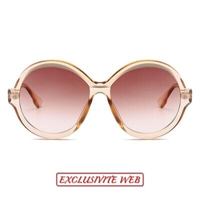 ANGIE Champagne Transparent / Havana Smoke ANGIE Champagne Transparent / Havana Smoke