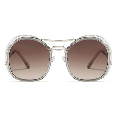 DAISY Silver / Havana Smoke