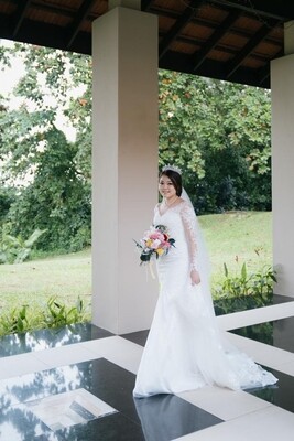 Long sleeve Lace Mermaid Wedding Dress Long sleeve Lace Mermaid Wedding Dress