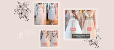 Wedding Gown Alteration