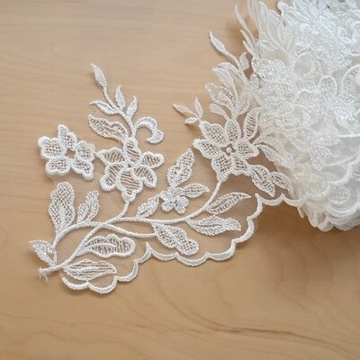 [Lace Fabric] Pretty Ready-to-sew Lace trim