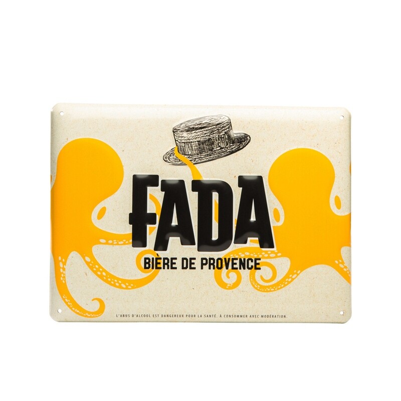 Plaque émaillée FADA