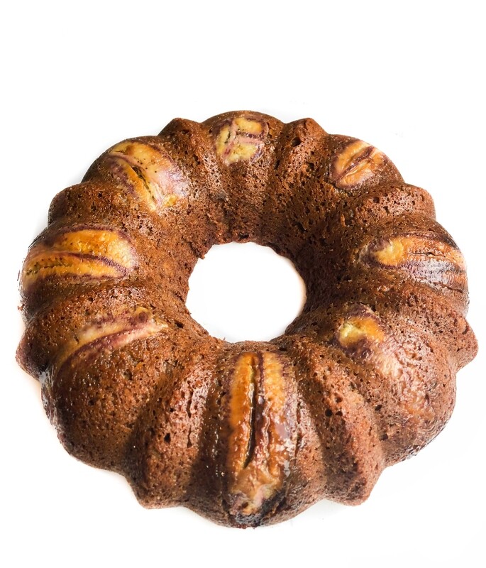 Healthy Chocolate Banana Cake
