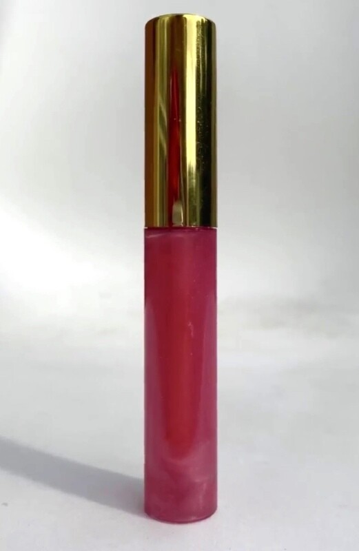 Fiery- Lip Gloss Rose and Macadamia 