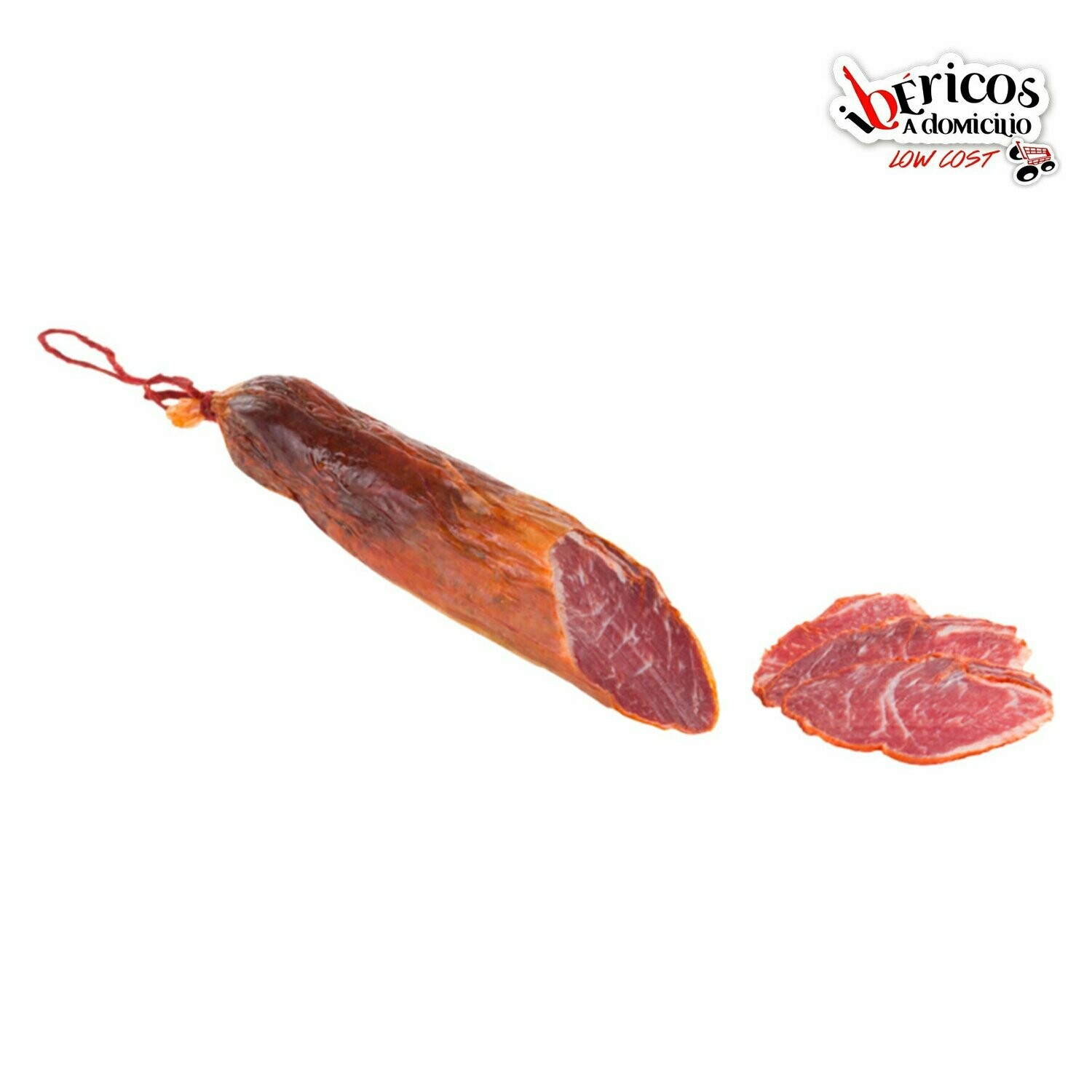 LOMO EMBUCHADO (1.100-1.250 kg). Son cuidadosamente embuchados y curados lentamente siguiendo los métodos más tradicionales.