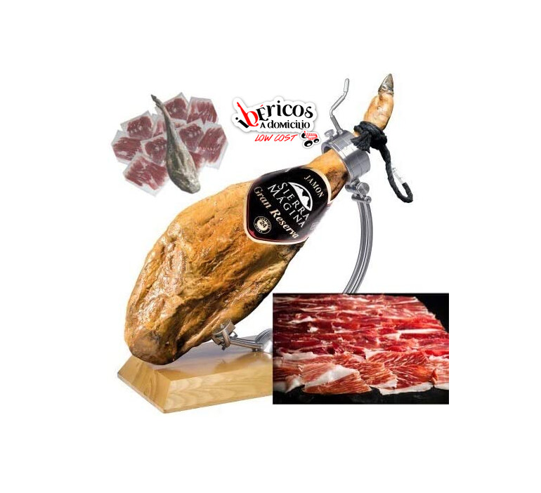 JAMÓN IBÉRICO PREMIUM LONCHEADO ENVASADO AL VACÍO - 17-20 sobres de 200g