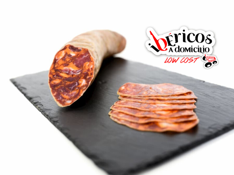 ¡CHORIZO ibérico De BELLOTA  De aroma suave e intenso y exquisito sabor! ¡Muy jugoso sin sensación grasa!