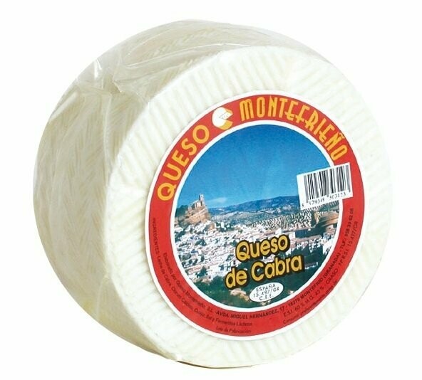 QUESO TIERNO PURO DE CABRA un queso ideal para acompañar en postres, con dulce de membrillo, con vino dulce.