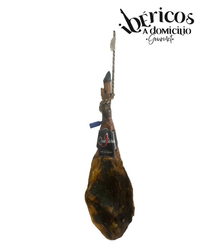 JAMÓN GRAN SELECCIÓN "QUEJARA"7 kg Aprx : Un Tesoro Culinario que Despierta los Sentidos.