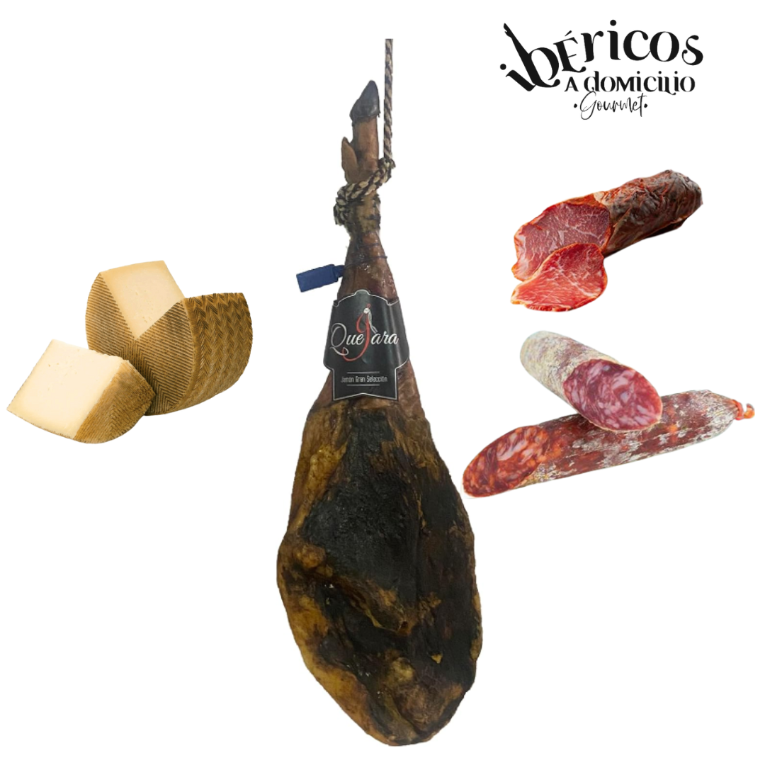 LOTE - CESTA IBÉRICO PREMIUM: Una Experiencia Gourmet Inigualable