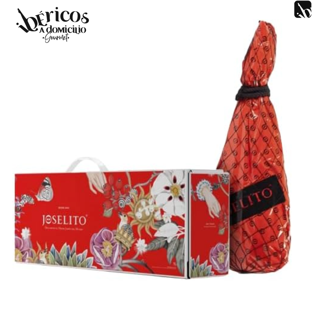 Exquisita Caja Regalo con Paleta Joselito: Calidad Inigualable 100% Natural, sin Conservantes ni Aditivos