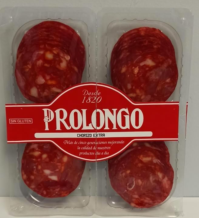 Chorizo Vela Extra 4x30g en Lonchas - Selección Especial Ibéricos a Domicilio Gourmet.