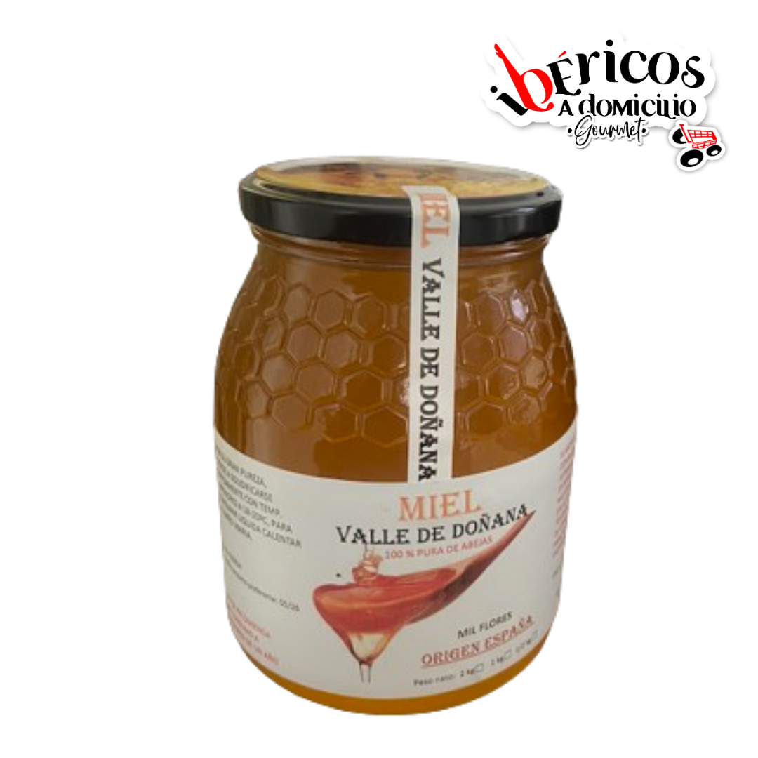 Miel Pura de Abejas del Valle de Doñana: Un Tesoro Natural de España.
