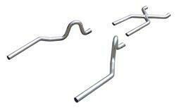 2.5" X-PIPE '64-'72 GM A-Body/El Camino  POLISHED STAINLESS SGA10SS