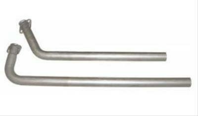 '78-'88 G-Body Chevy Small Block 2.5" Downpipes 3-Bolt Flanges PYPDGU13S