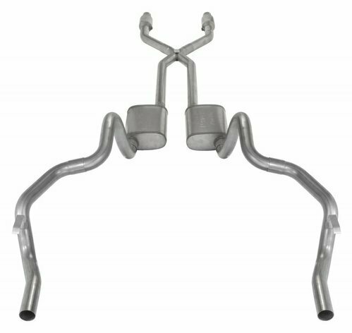 X-PIPE W/CATS  '75-'81 F-BODY 2.5"  PYPSGF911E