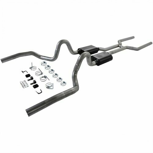 Flowmaster '64-'72 A-Body -American Thunder 3"- Super 40 Mufflers 409 Stainless FLO817200
