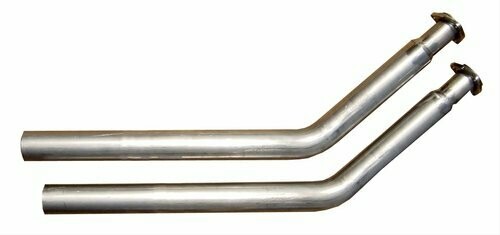Pypes '62-''67 Nova 2.5" Downpipes SB W/ Ram Horn manifolds PYPDGU15S