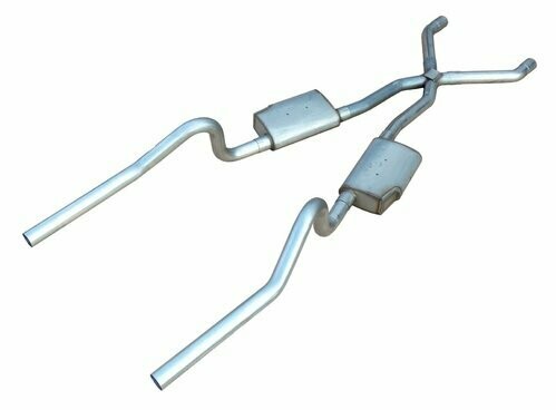 Pypes Mopar E-Body '70-'74 2.5" X-Pipe PYPSME11S