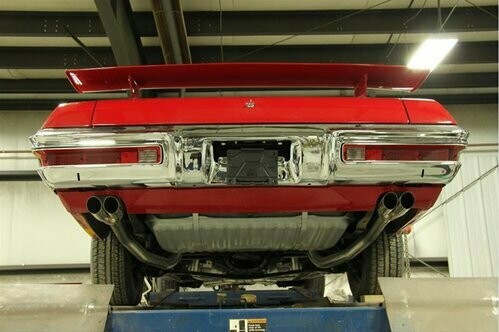 X-PIPE 2.5" '70-'71 GTO & '68-'72 442 Valance/Bumper exit  SGA12