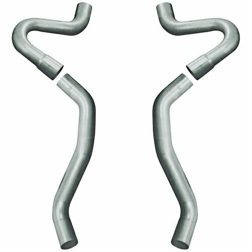 3" Pre-bent Tailpipes  '68-'72 Rear Exit  FLO15818