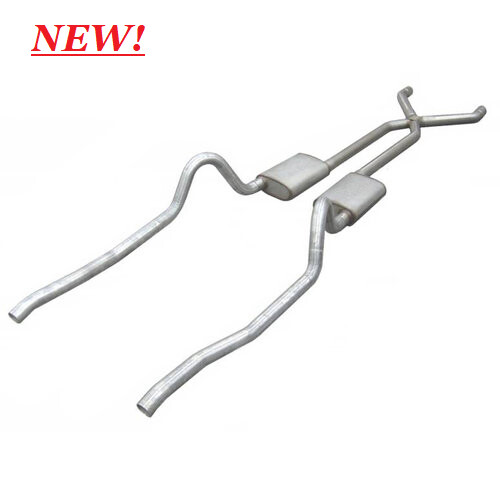 HYBRID 3"-2.5" X-PIPE '67-'73 MOPAR A-BODY  PYPSMA30