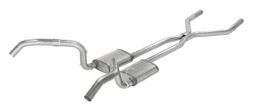 H-PIPE '67-'69 2.5" F-BODY QUARTER PANEL EXIT  SGF42
