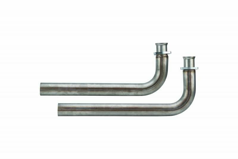 '67-'81 C3 CORVETTE 2.5" DOWNPIPES for 'RAM HORN' manifolds. PYPDCC10S