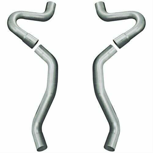 3" Pre-bent Tailpipes  '68-'72 Rear Exit  FLO15818