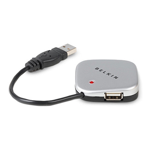 Belkin USB 2.0 4-Port Ultra Mini Hub