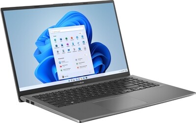 ASUS - Vivobook 15.6&quot; Laptop - Intel 10th Gen i3 - 8GB Memory - 256GB PCIE SSD - Slate Grey